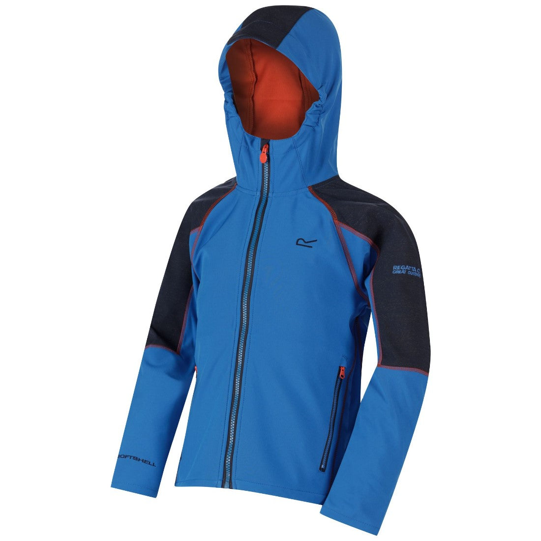 Regatta Kinder Softshelljacke Acidity II mit reflektierenden Details