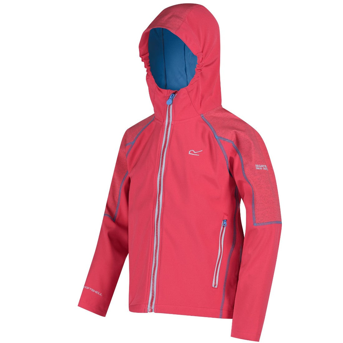 Regatta Kinder Softshelljacke Acidity II mit reflektierenden Details