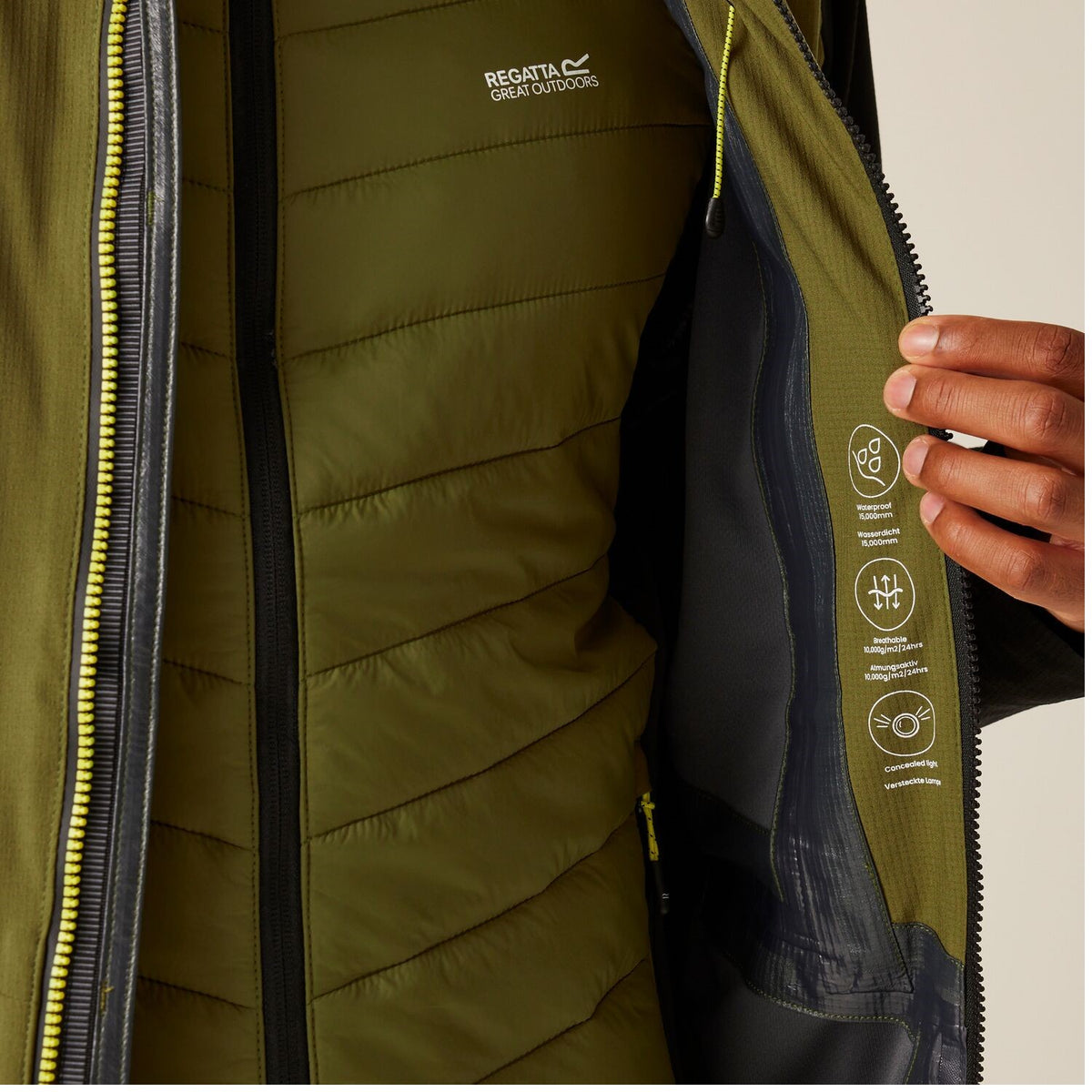 Regatta Sacramento X 3 in 1 Jacke Funktionsjacke Herren