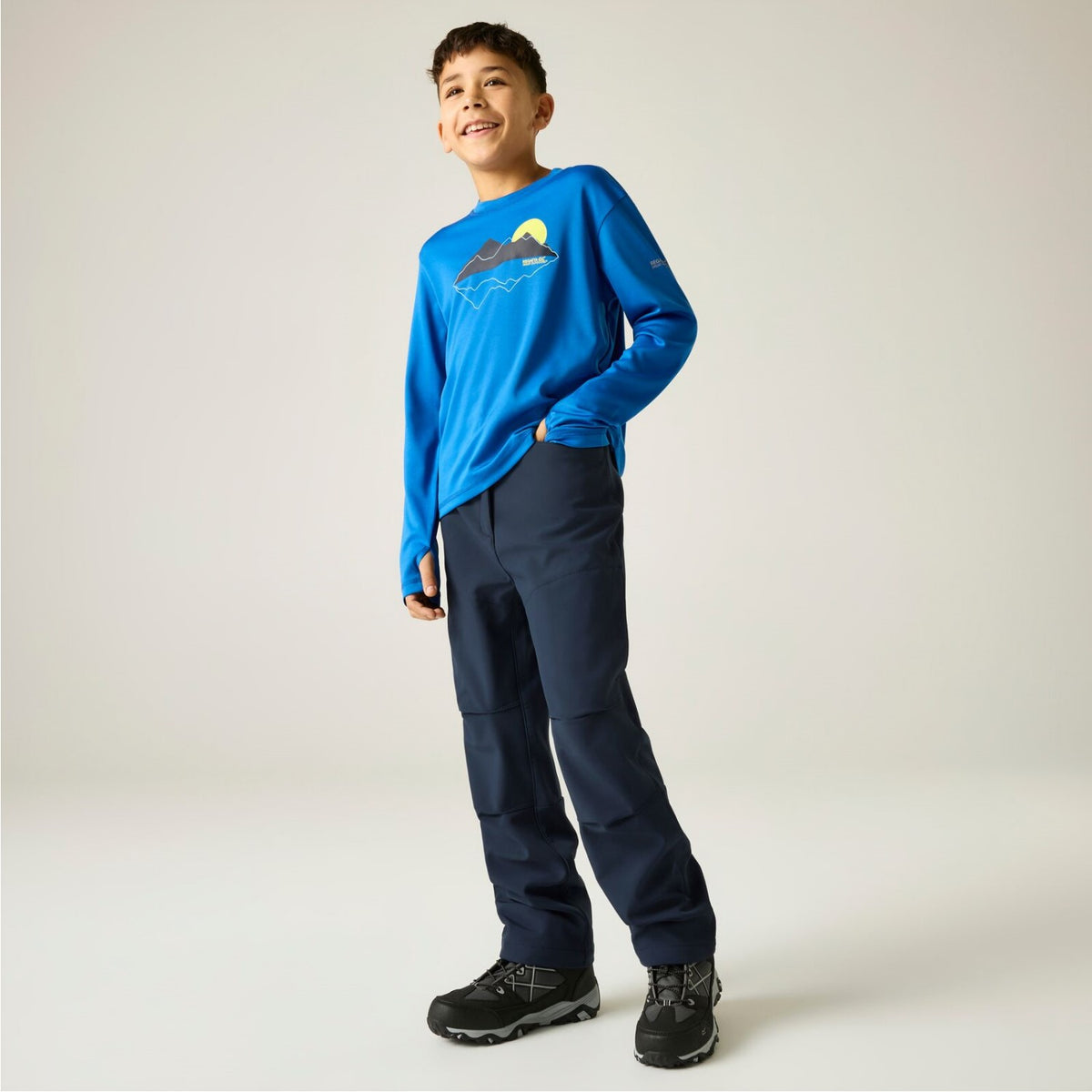 Regatta Softshellhose Kinder mit Fleecefutter