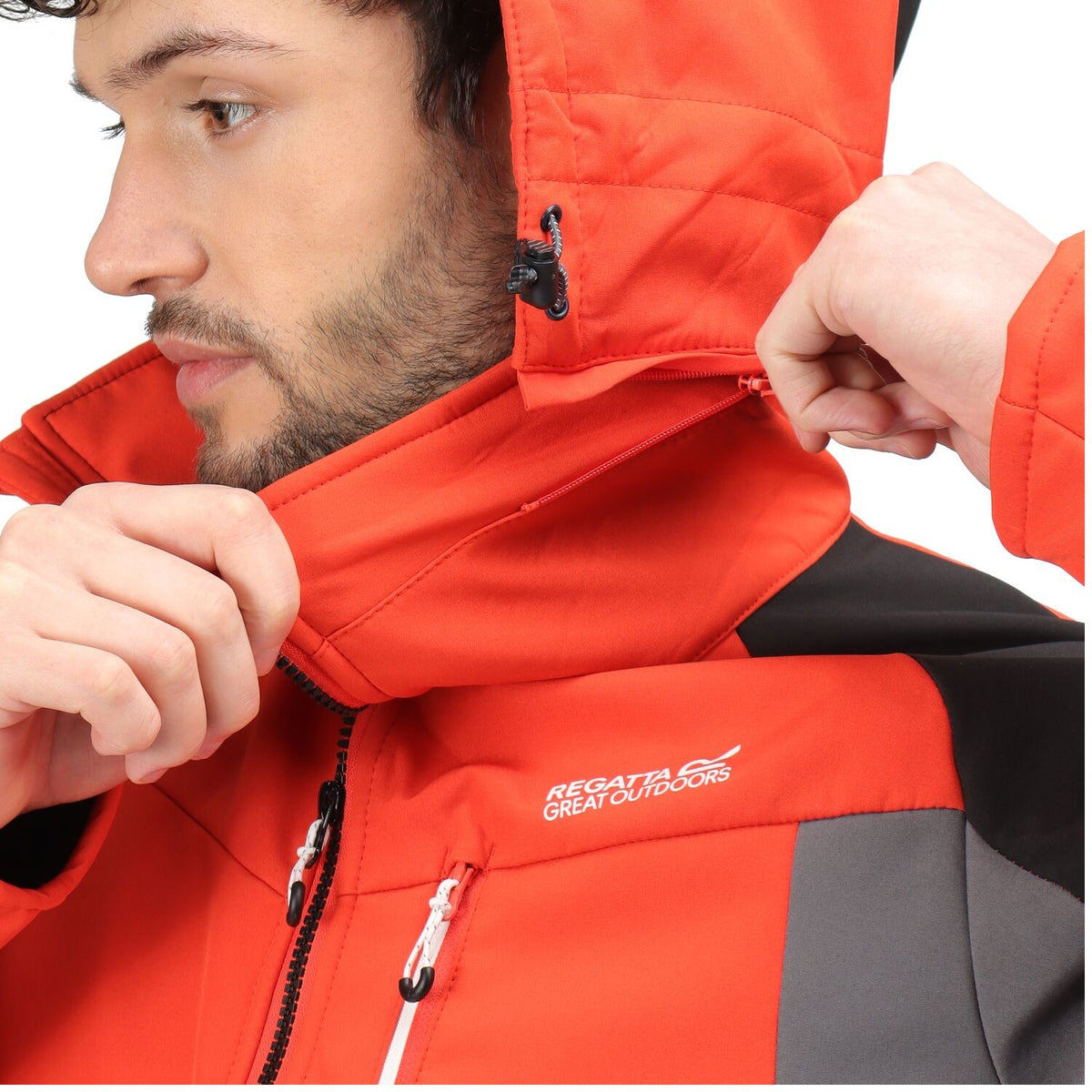 Regatta Hewitts VII Softshelljacke Herren mit Kapuze