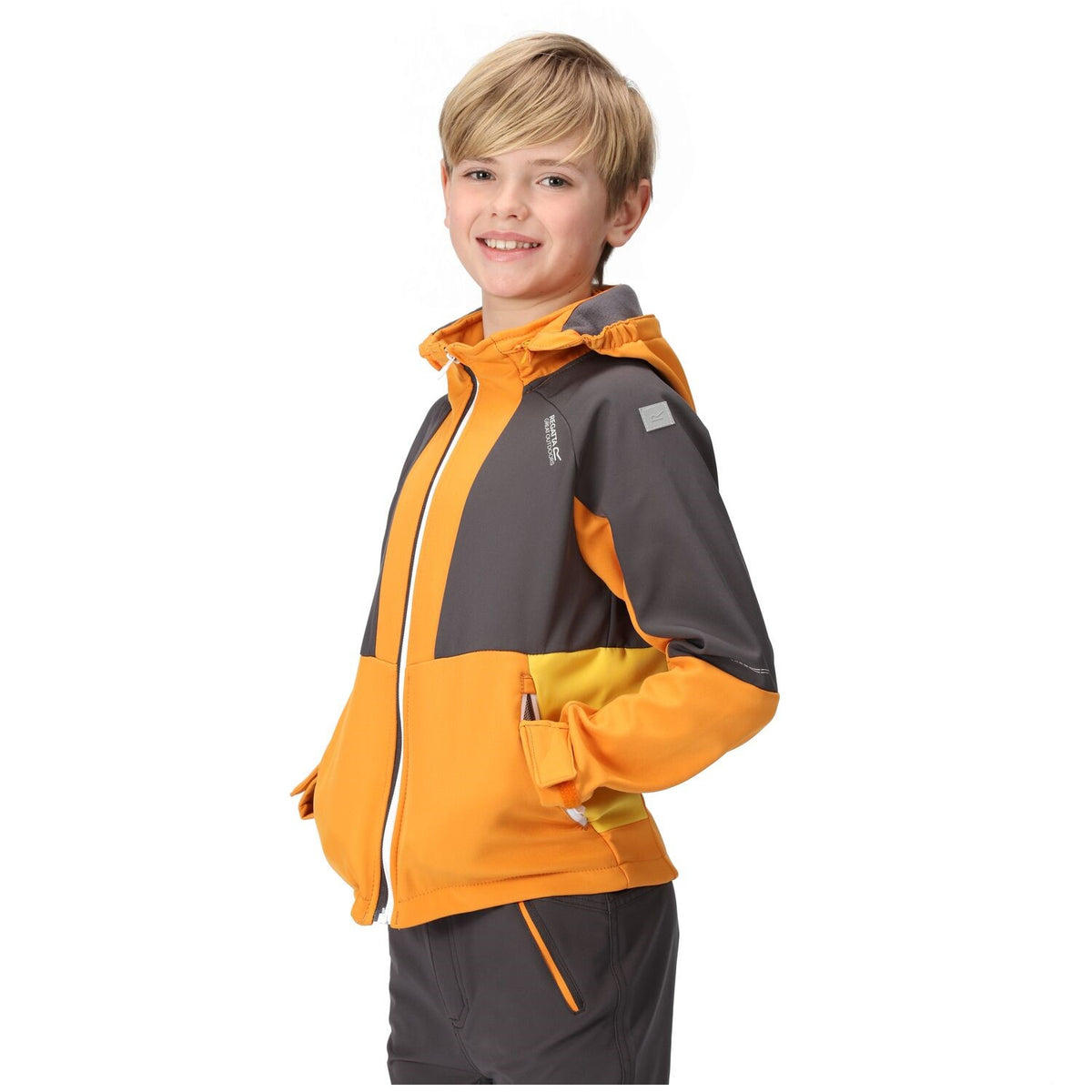 Regatta Softshelljacke Kinder mit Kapuze Haydenbury