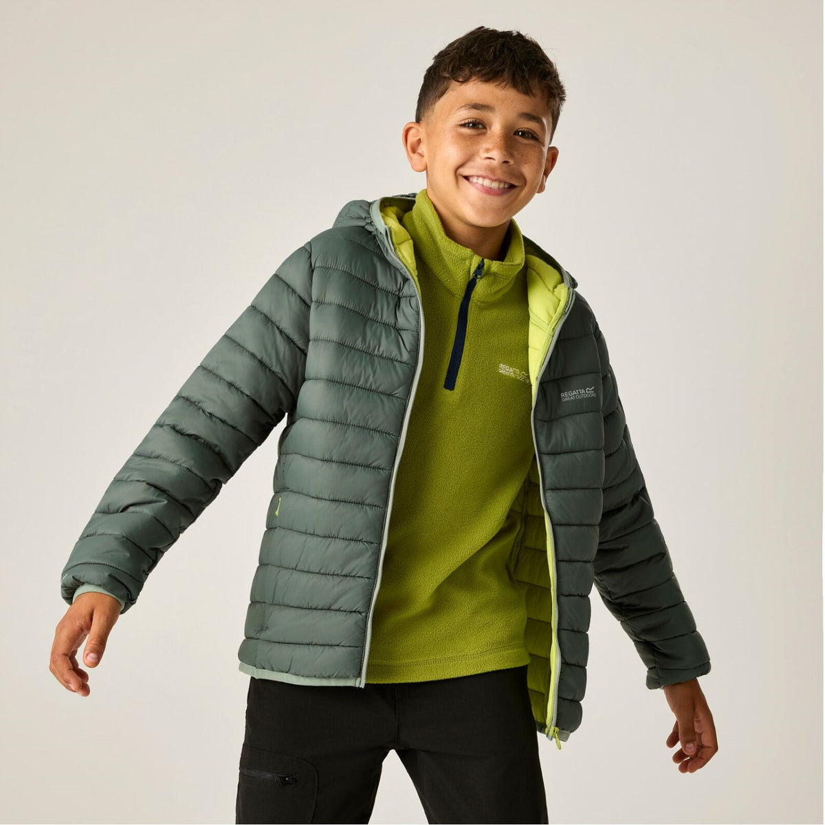 Regatta Marizion Baffle-Jacke mit Kapuze für Kinder