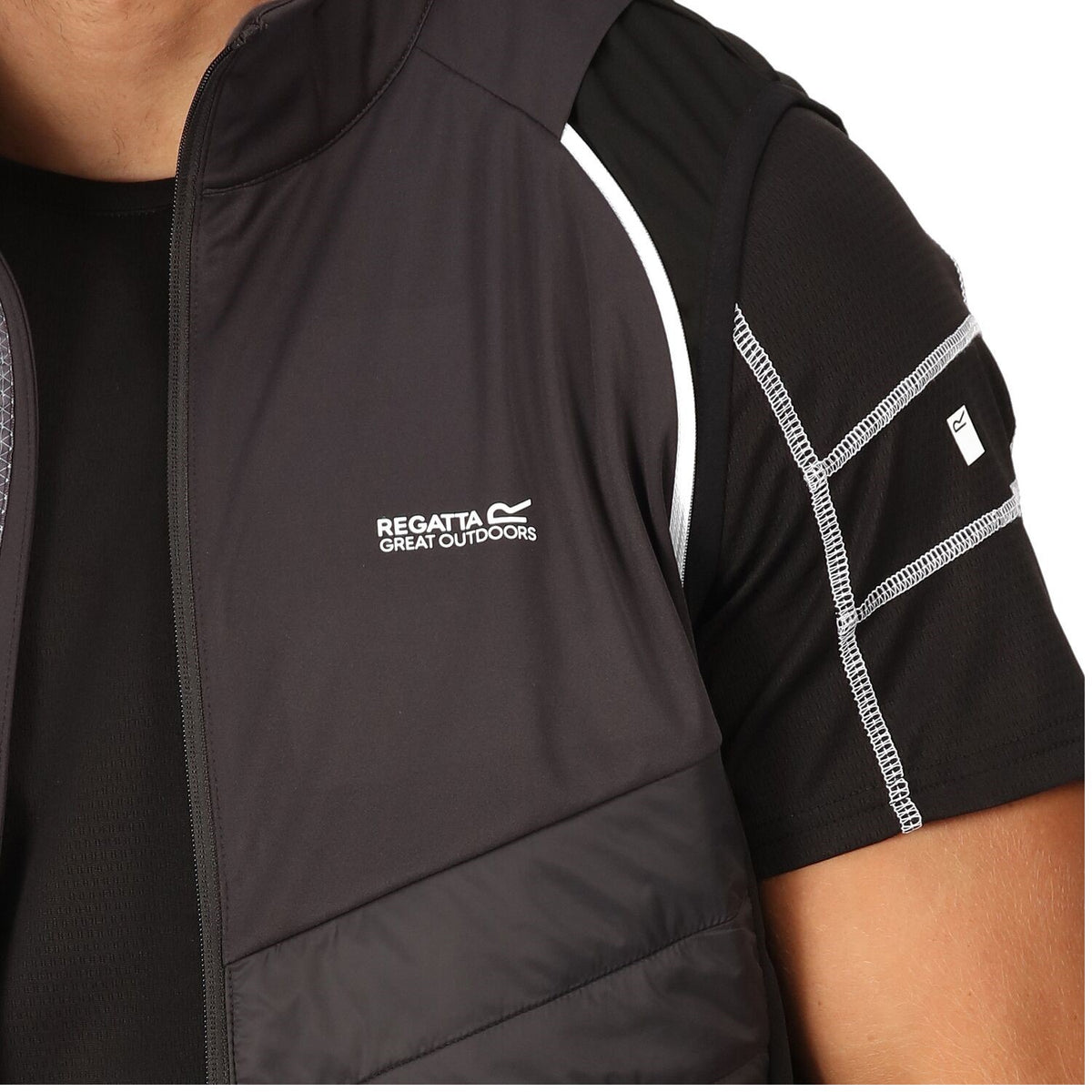 Regatta Steren Hybrid Softshelljacke für Herren mit abnehmbaren Ärmeln
