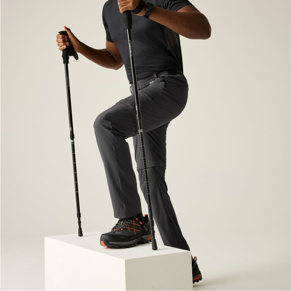 Regatta Travel Light Cargohose / Zip Off Pant für Herren Insektenabweisend