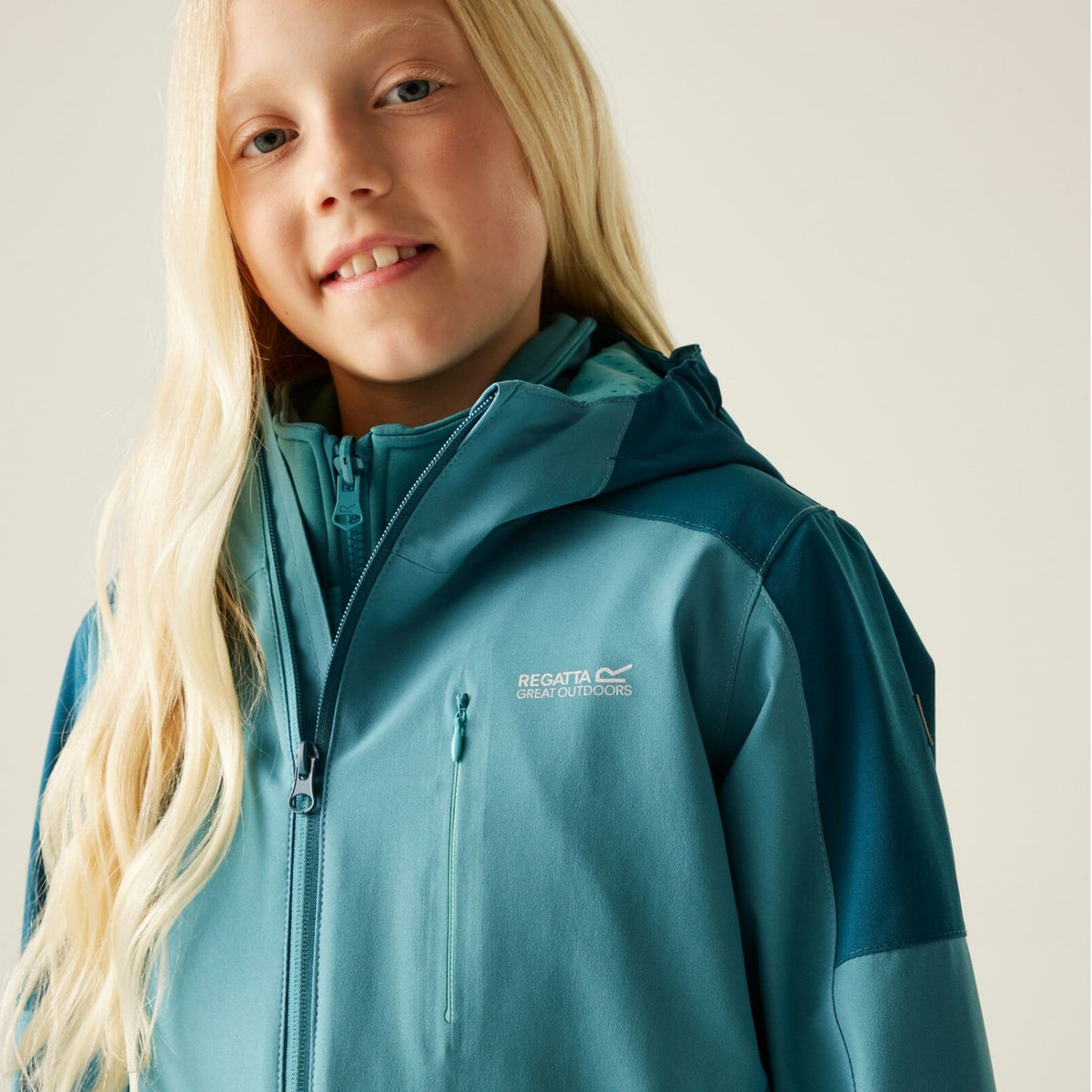 Regatta Trekktain 3 in 1 Jacke für Mädchen Wasserdicht mit Kapuze