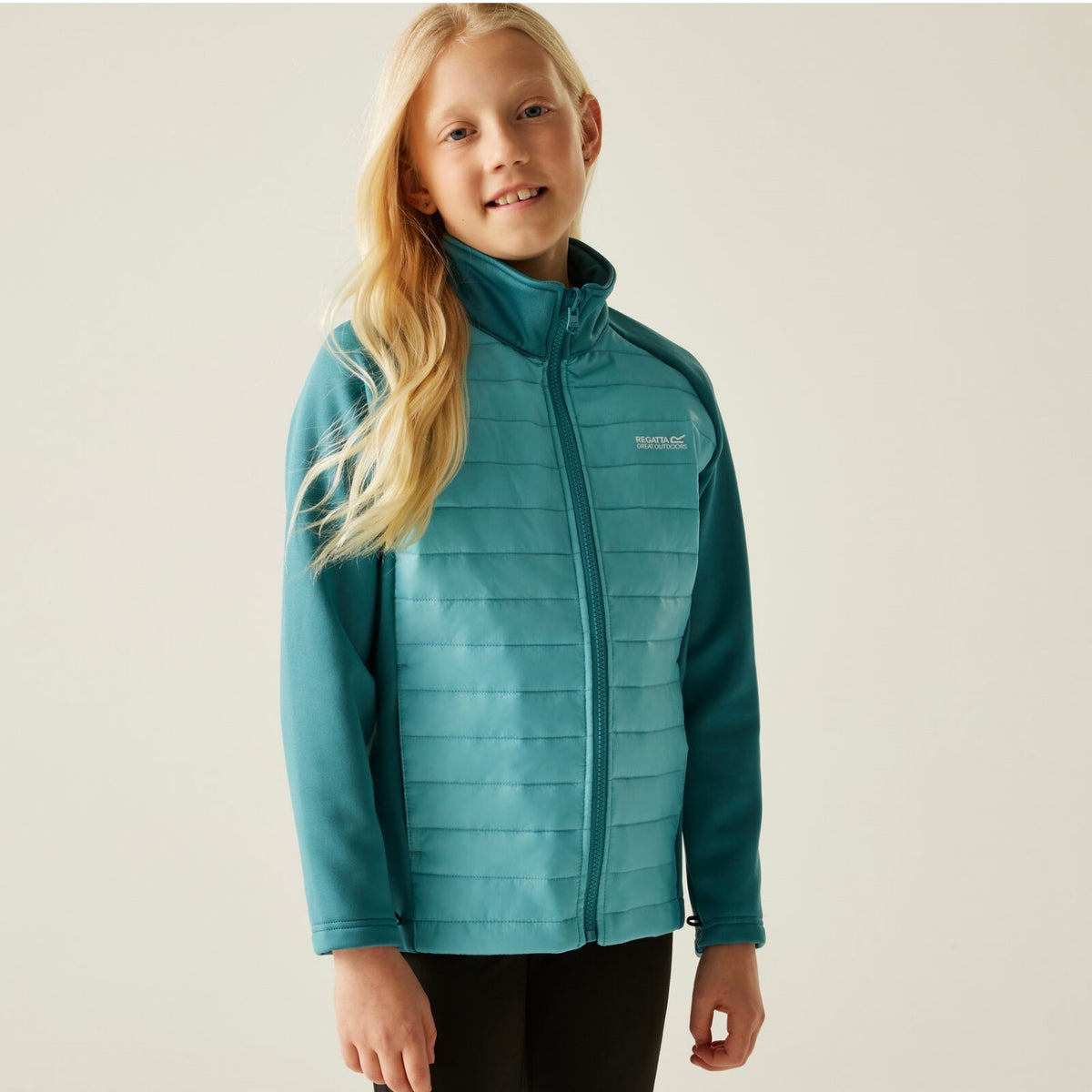 Regatta Trekktain 3 in 1 Jacke für Mädchen Wasserdicht mit Kapuze