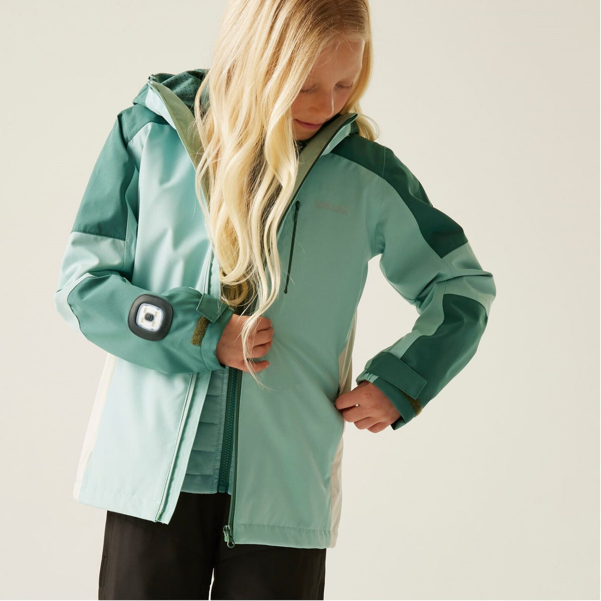 Regatta Trekktain 3 in 1 Jacke für Mädchen Wasserdicht mit Kapuze