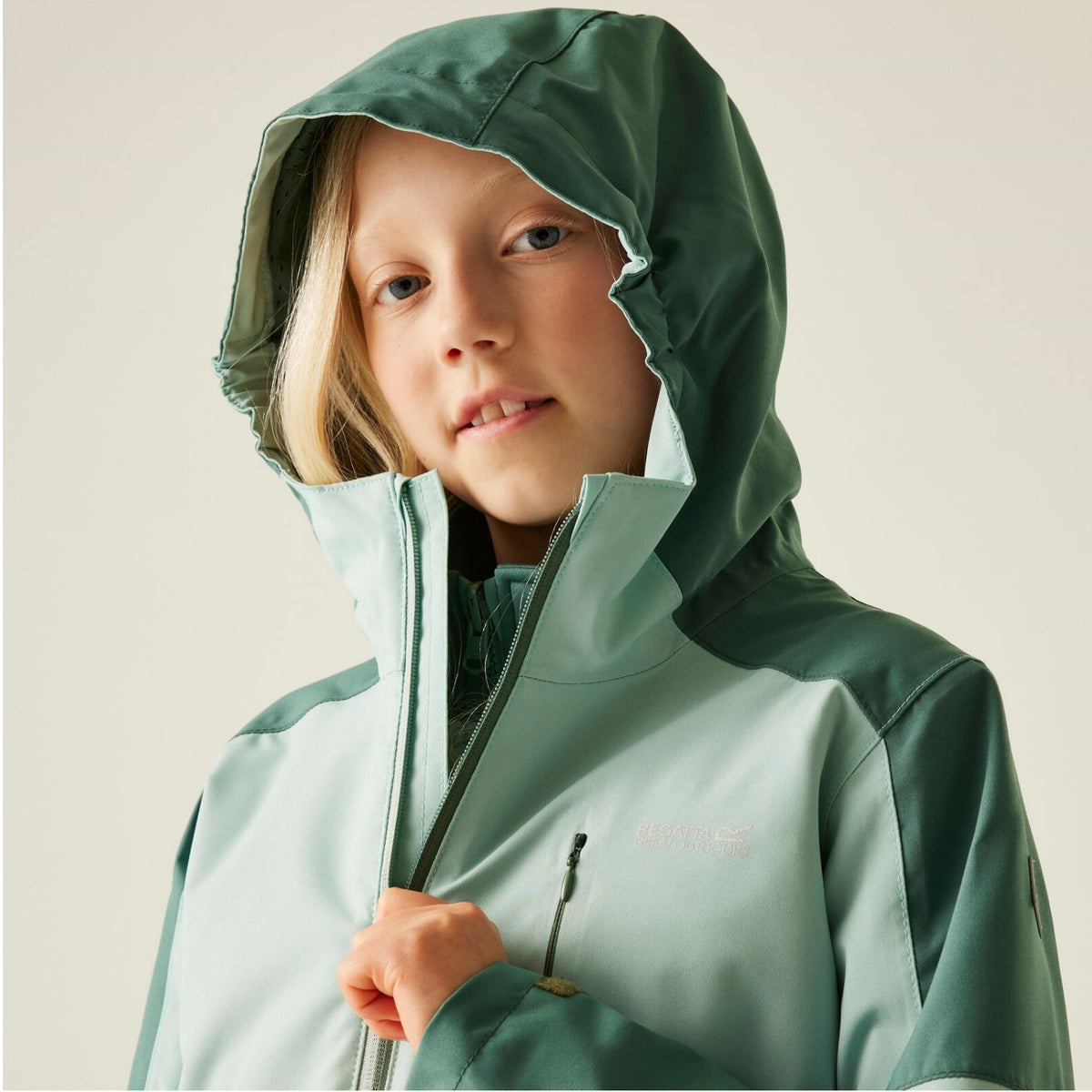 Regatta Trekktain 3 in 1 Jacke für Mädchen Wasserdicht mit Kapuze