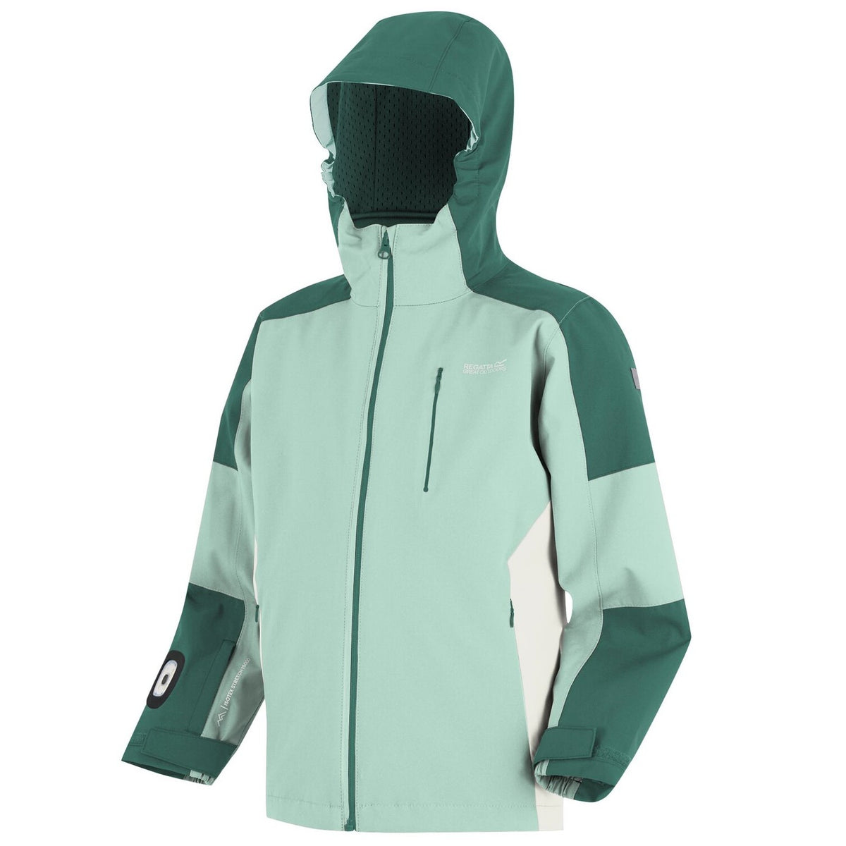Regatta Trekktain 3 in 1 Jacke für Mädchen Wasserdicht mit Kapuze