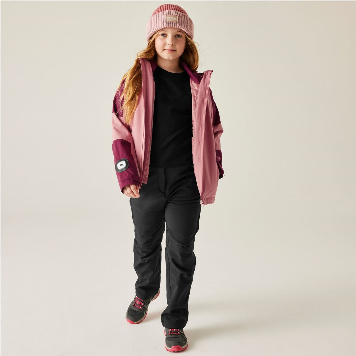 Regatta Trekktain 3 in 1 Jacke für Mädchen Wasserdicht mit Kapuze