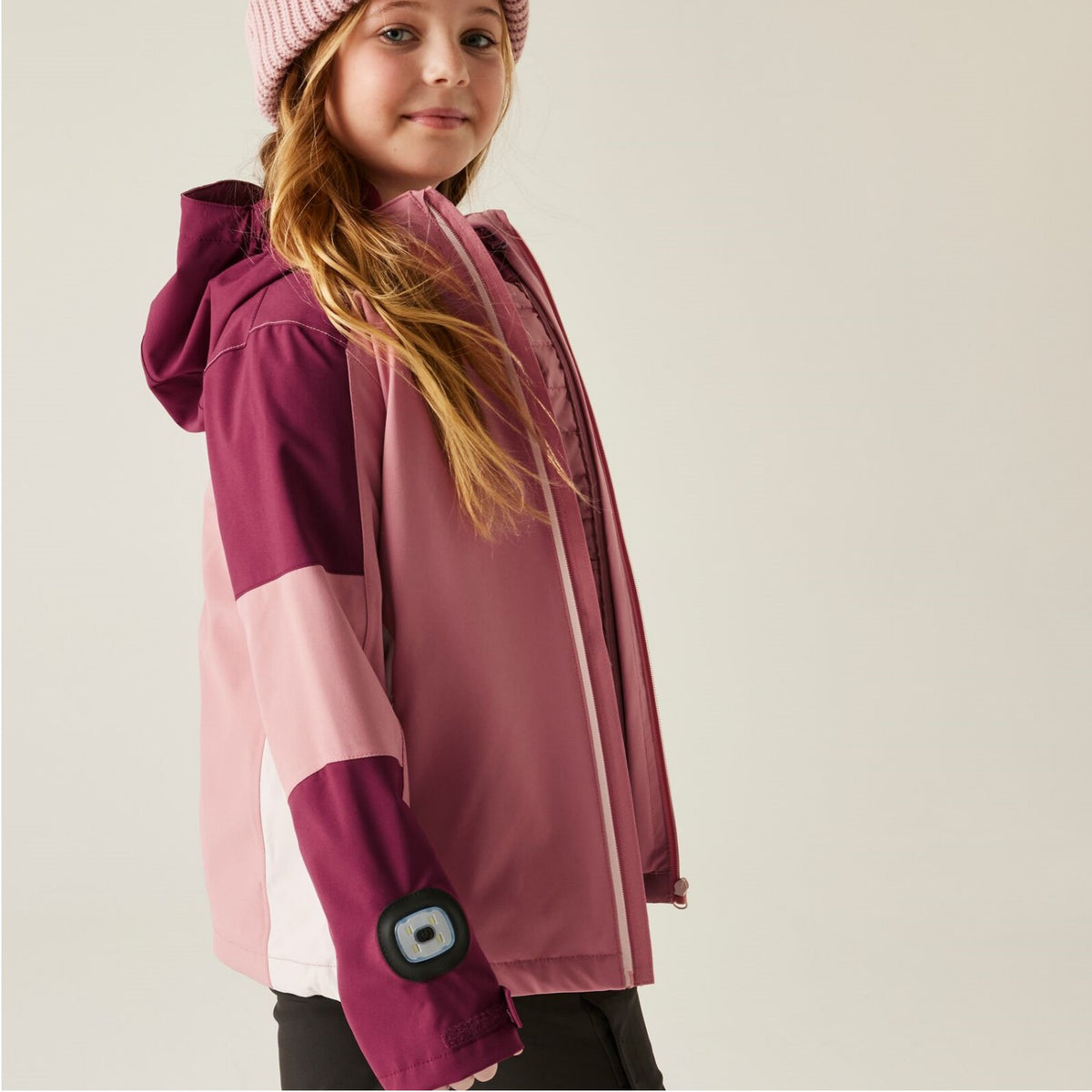 Regatta Trekktain 3 in 1 Jacke für Mädchen Wasserdicht mit Kapuze