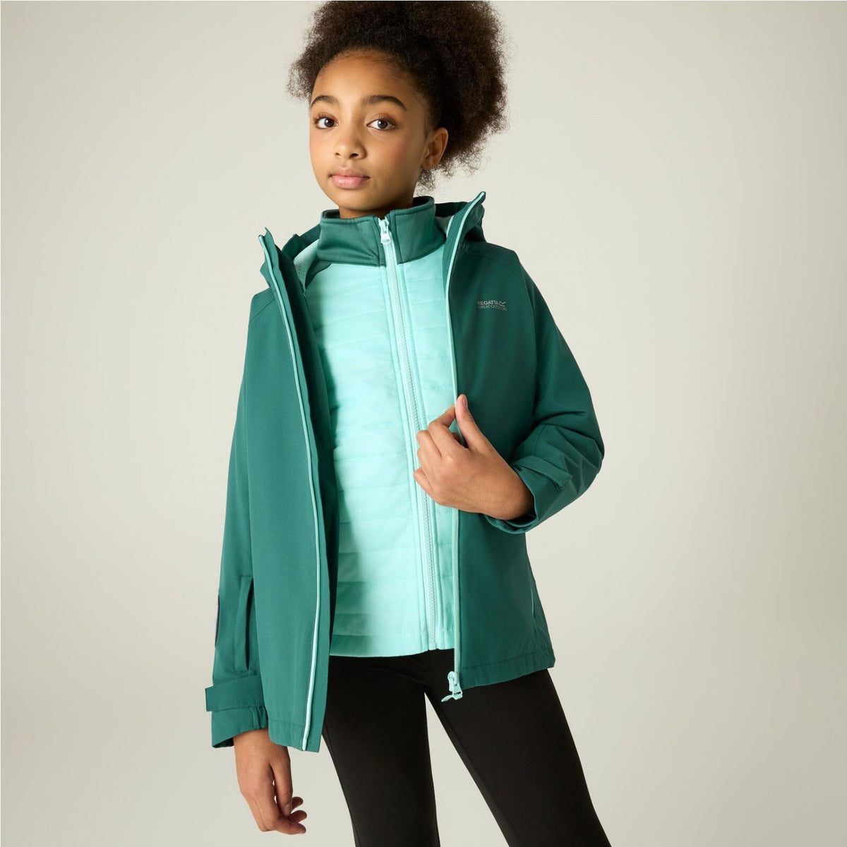 Regatta Trektain 3 in 1 Jacke für Mädchen