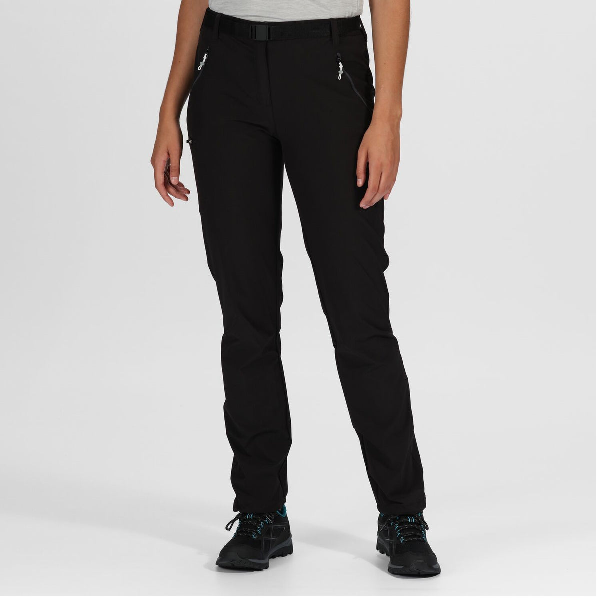 Regatta Xert Stretch Damen Outdoorhose mit Gürtel in Kurzgröße
