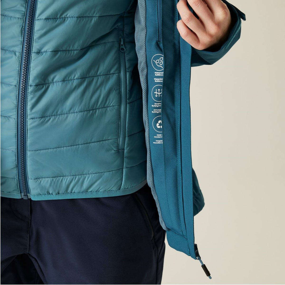 Regatta Wentwood IX 3 in 1 Doppeljacke Damen