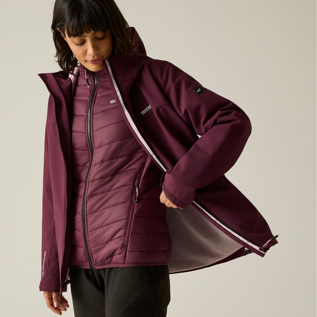 Regatta Wentwood 3 in 1 Doppeljacke Damen