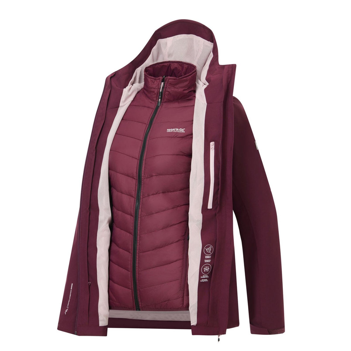 Regatta Wentwood 3 in 1 Doppeljacke Damen