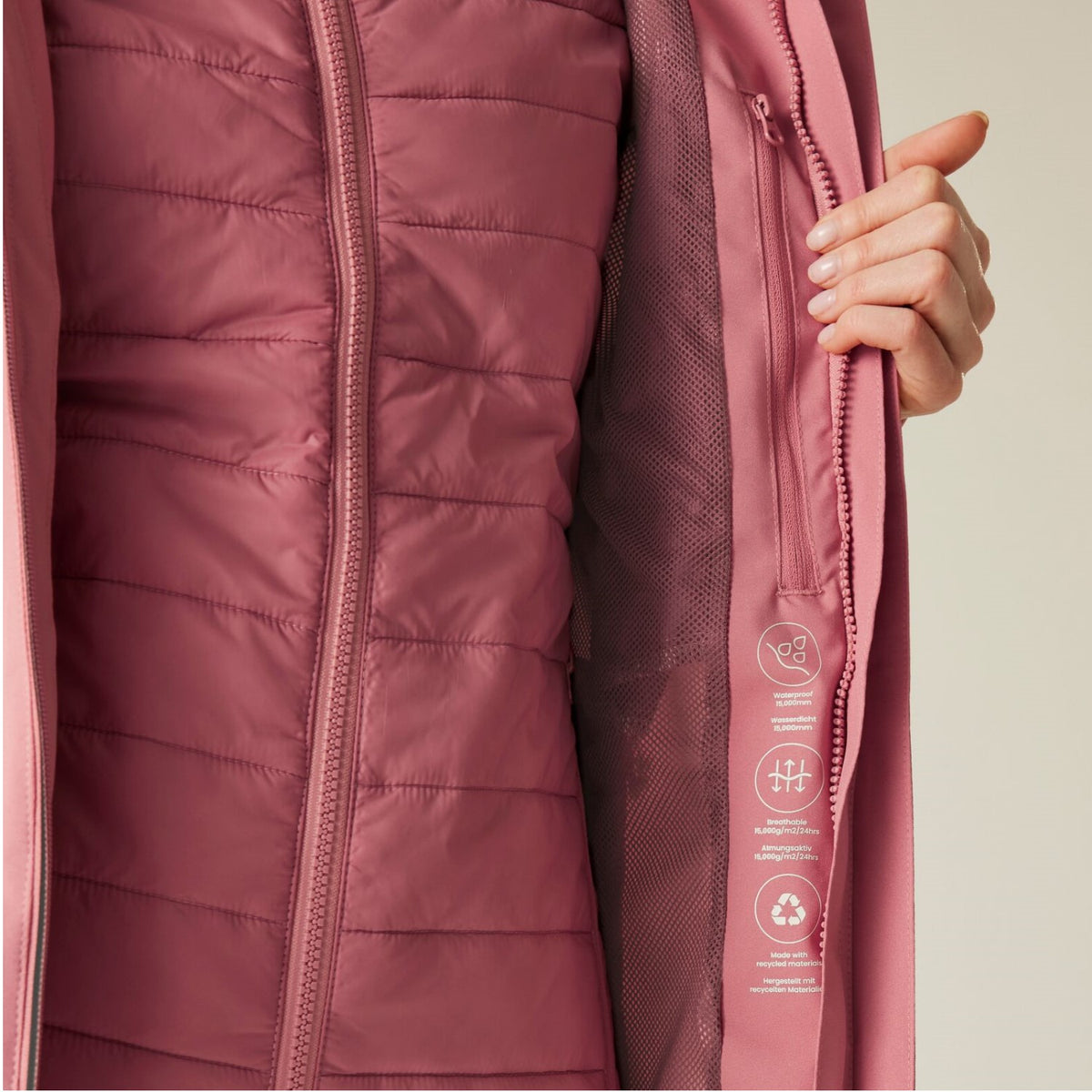 Regatta Wentwood IX 3 in 1 Doppeljacke Damen