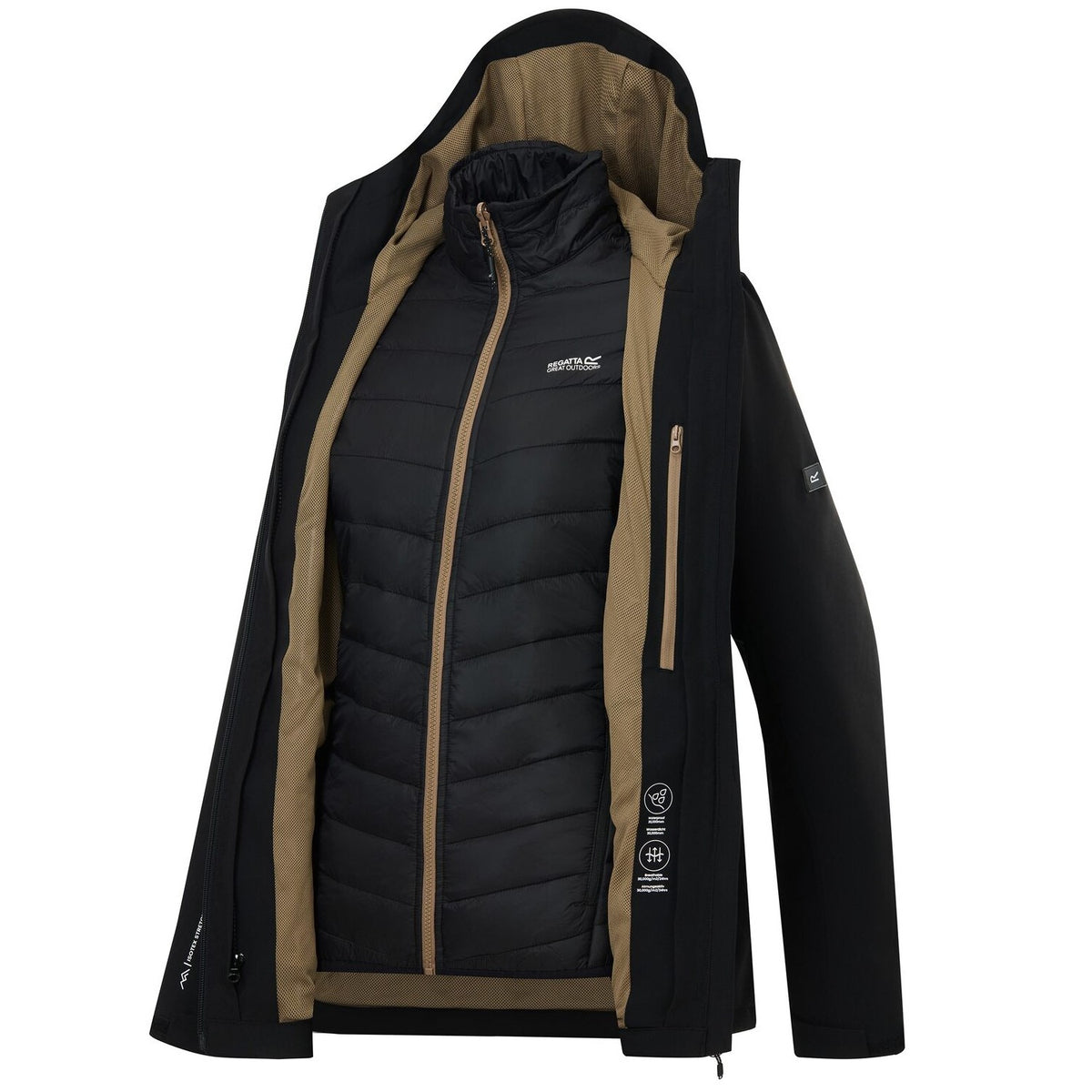 Regatta Wentwood 3 in 1 Doppeljacke Damen