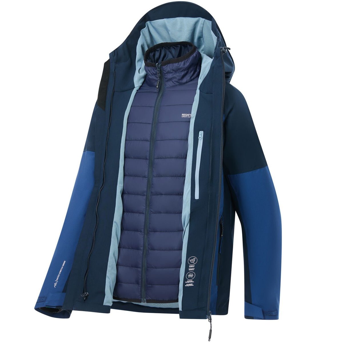 Regatta Wentwood 3 in 1 Funktionsjacke Herren