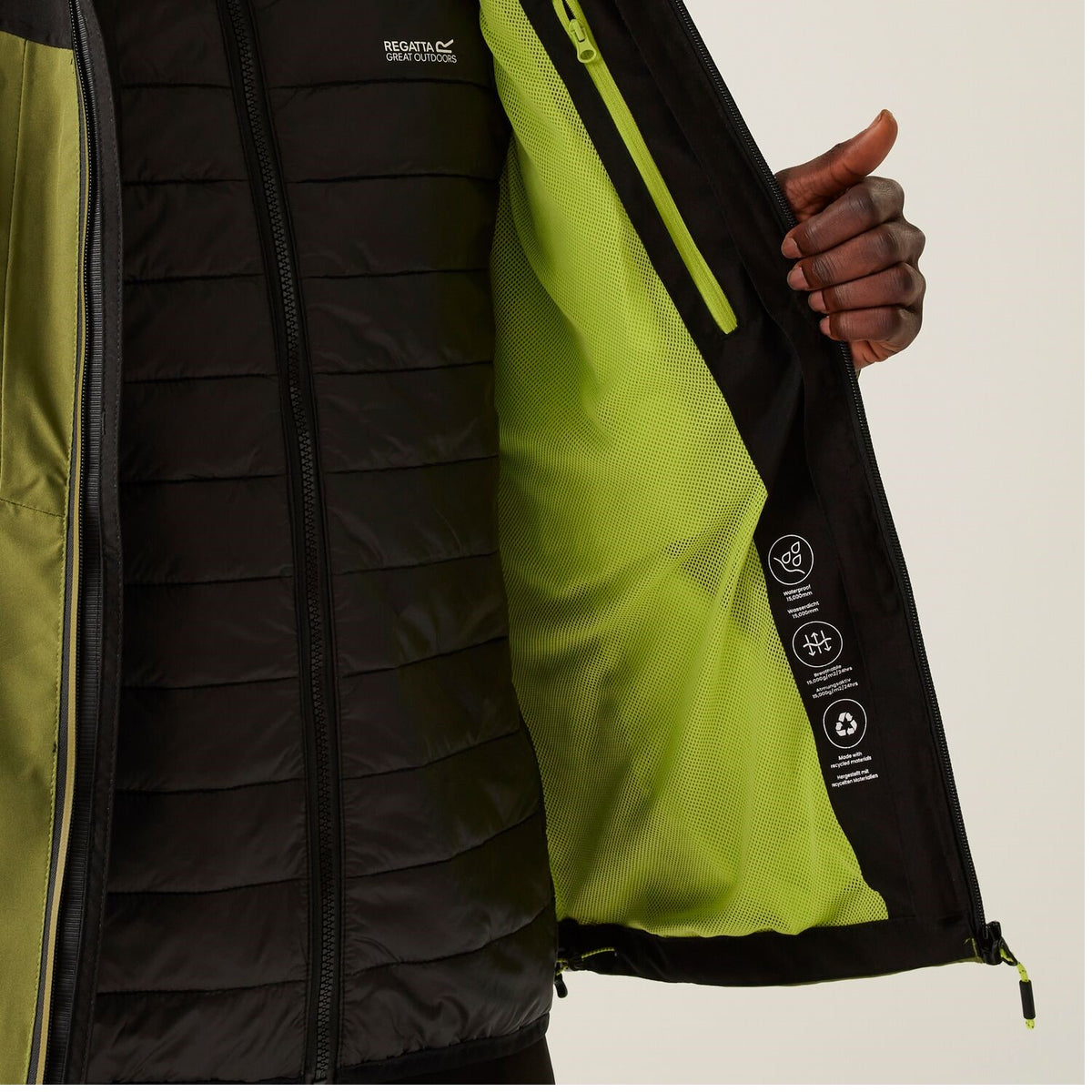 Regatta Wentwood IX 3 in 1 Funktionsjacke Herren