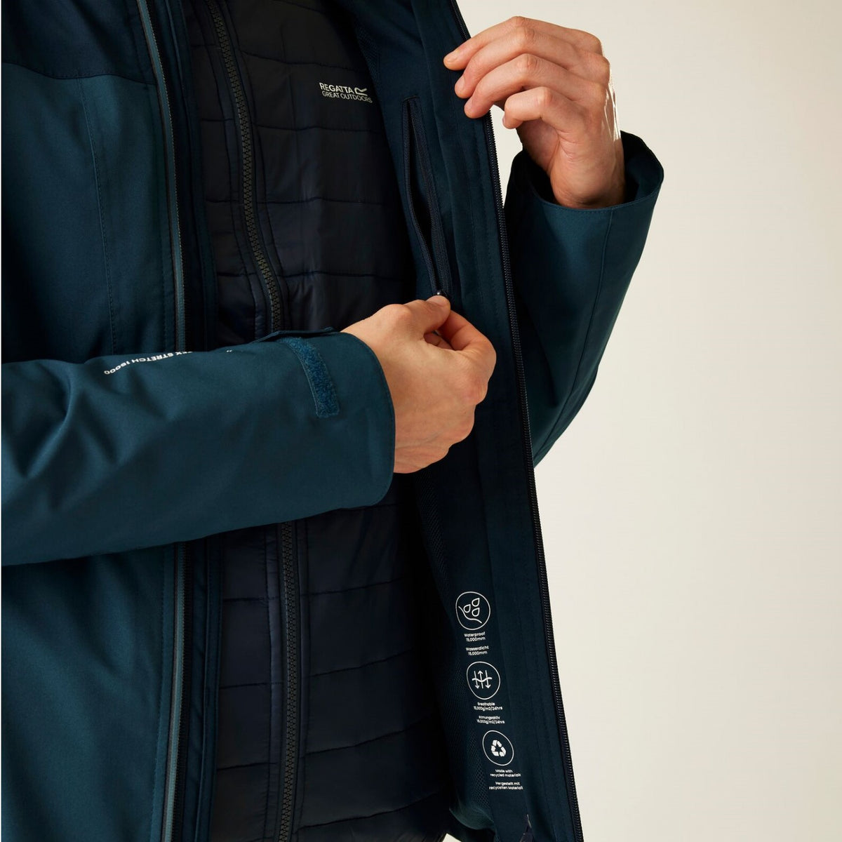 Regatta Wentwood IX 3 in 1 Funktionsjacke Herren