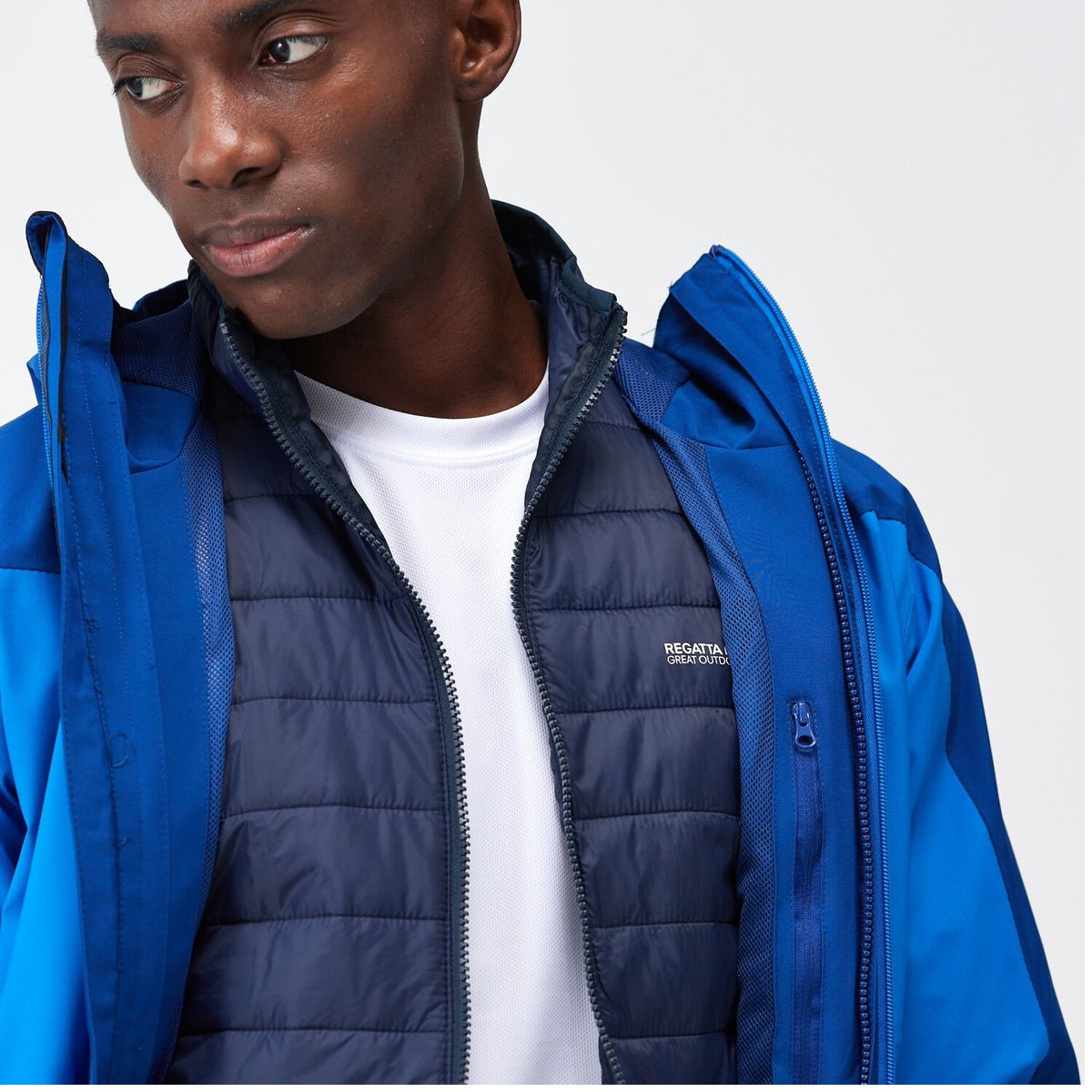Regatta Wentwood VIII 3 in 1 Jacke Winterjacke Herren Wasserdicht