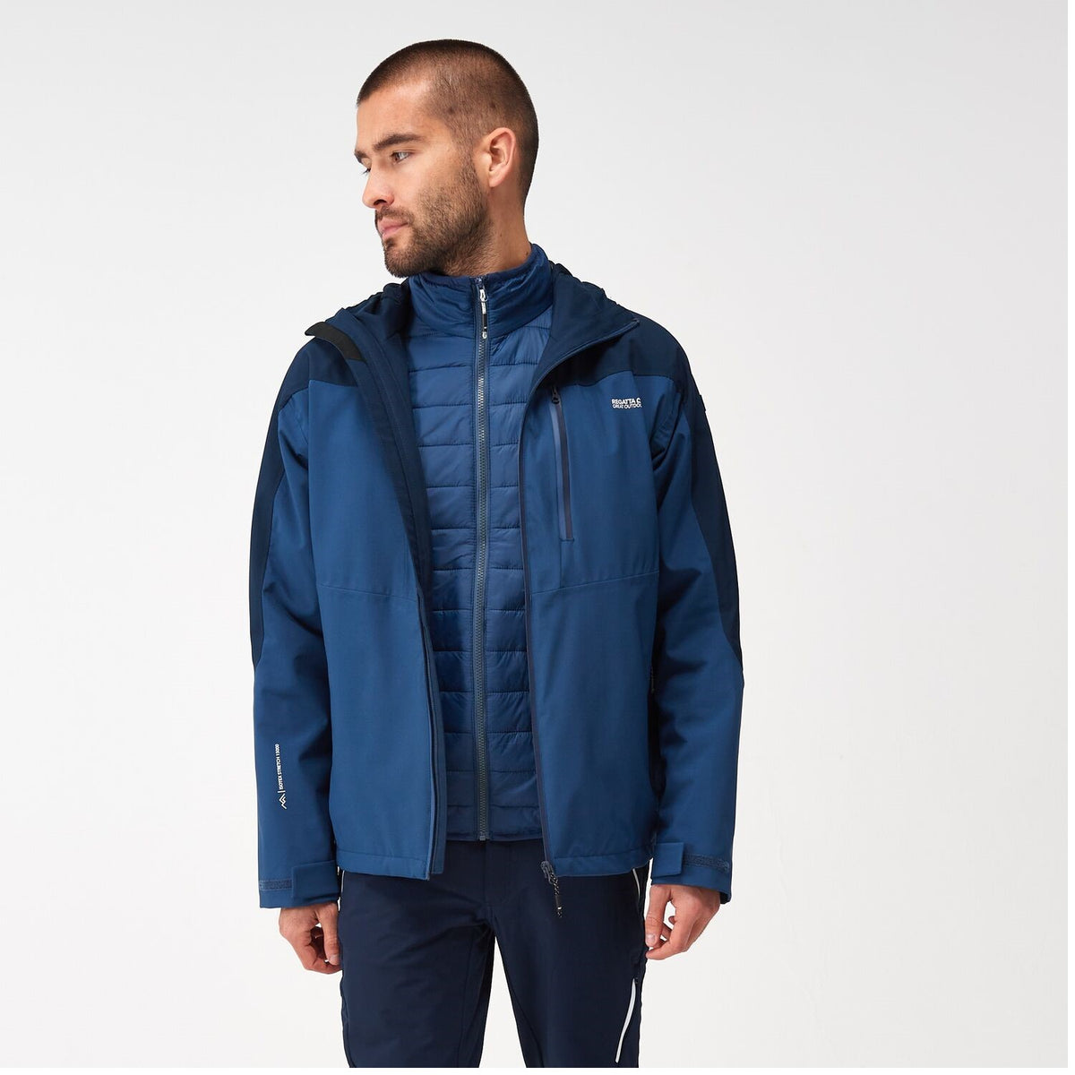 Regatta Wentwood VIII 3 in 1 Jacke Winterjacke Herren Wasserdicht