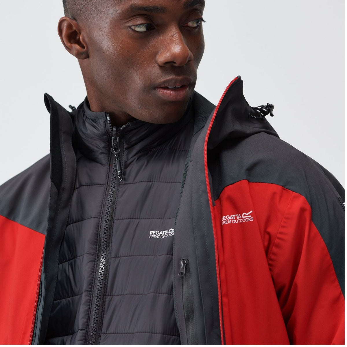 Regatta Wentwood VIII 3 in 1 Jacke Winterjacke Herren Wasserdicht