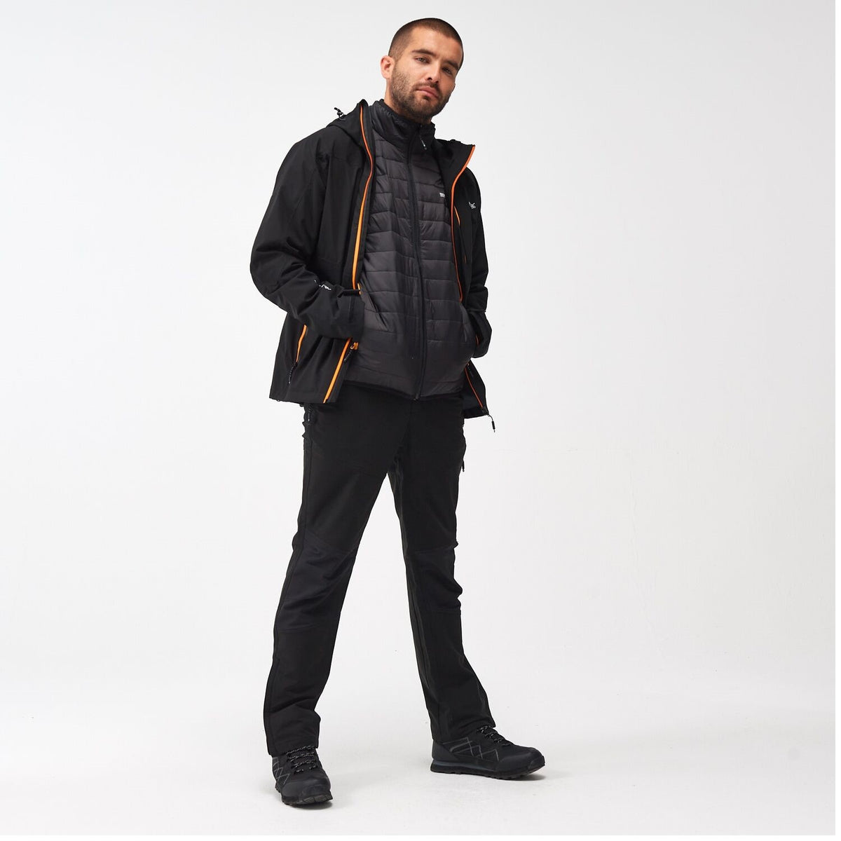Regatta Wentwood VIII 3 in 1 Jacke Winterjacke Herren Wasserdicht