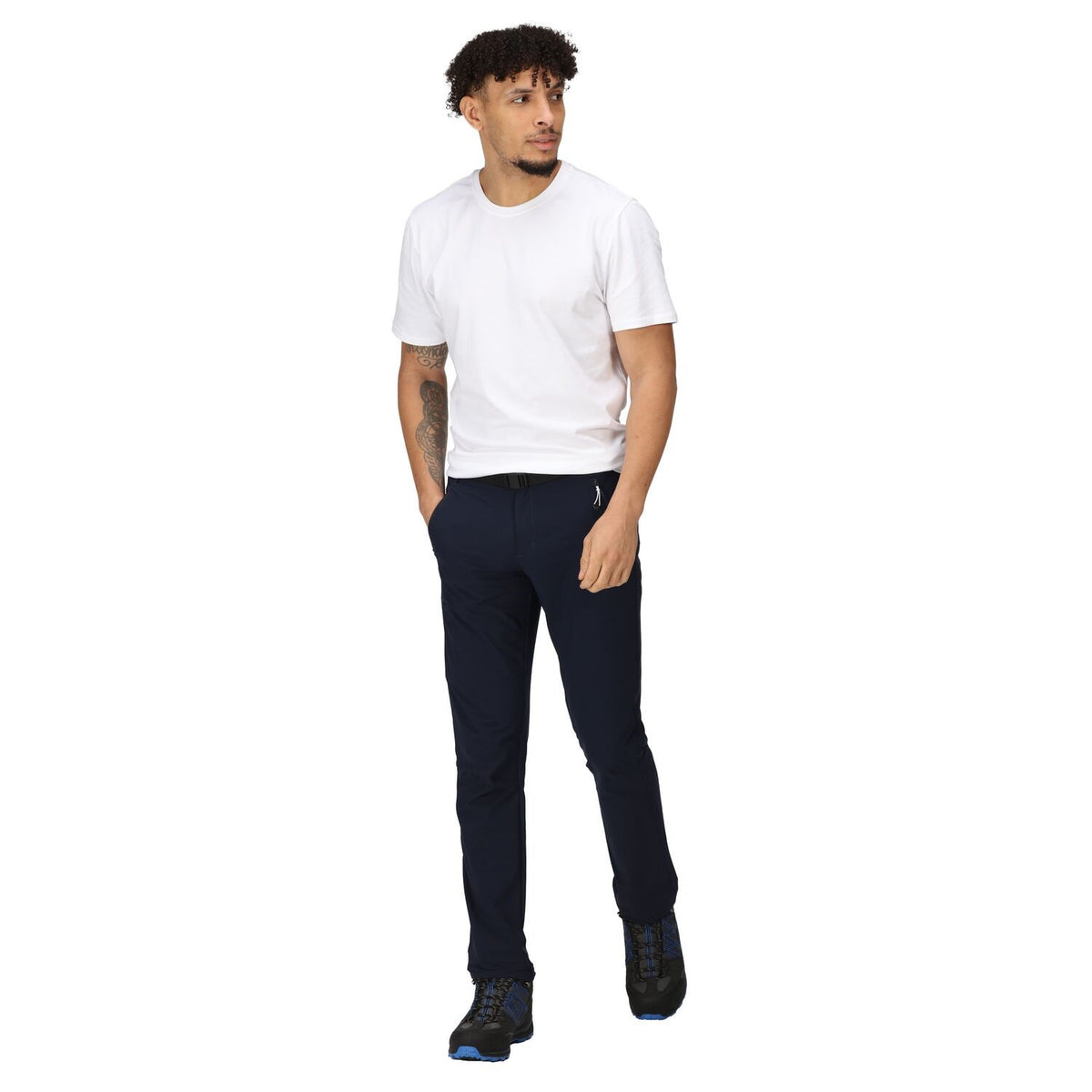 Regatta Xert Stretch III Herren Outdoorhose mit Gürtel in Kurzgröße
