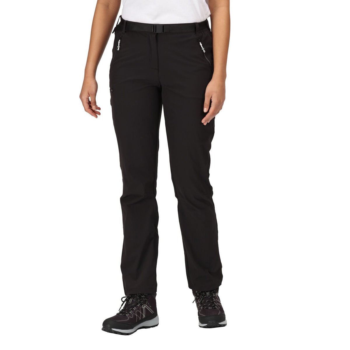 Regatta Xert Stretch Damen Outdoorhose mit Gürtel in Kurzgröße