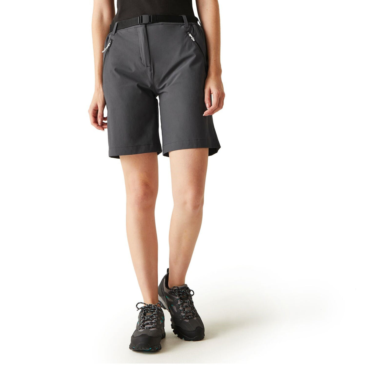 Regatta Xert Stretch Shorts III für Damen Outdoorhose mit Gürtel