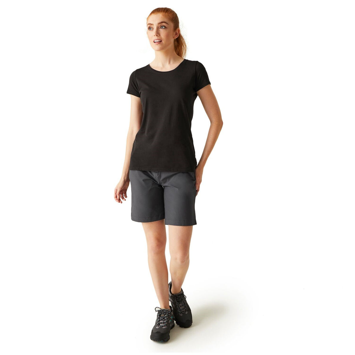 Regatta Xert Stretch Shorts III für Damen Outdoorhose mit Gürtel