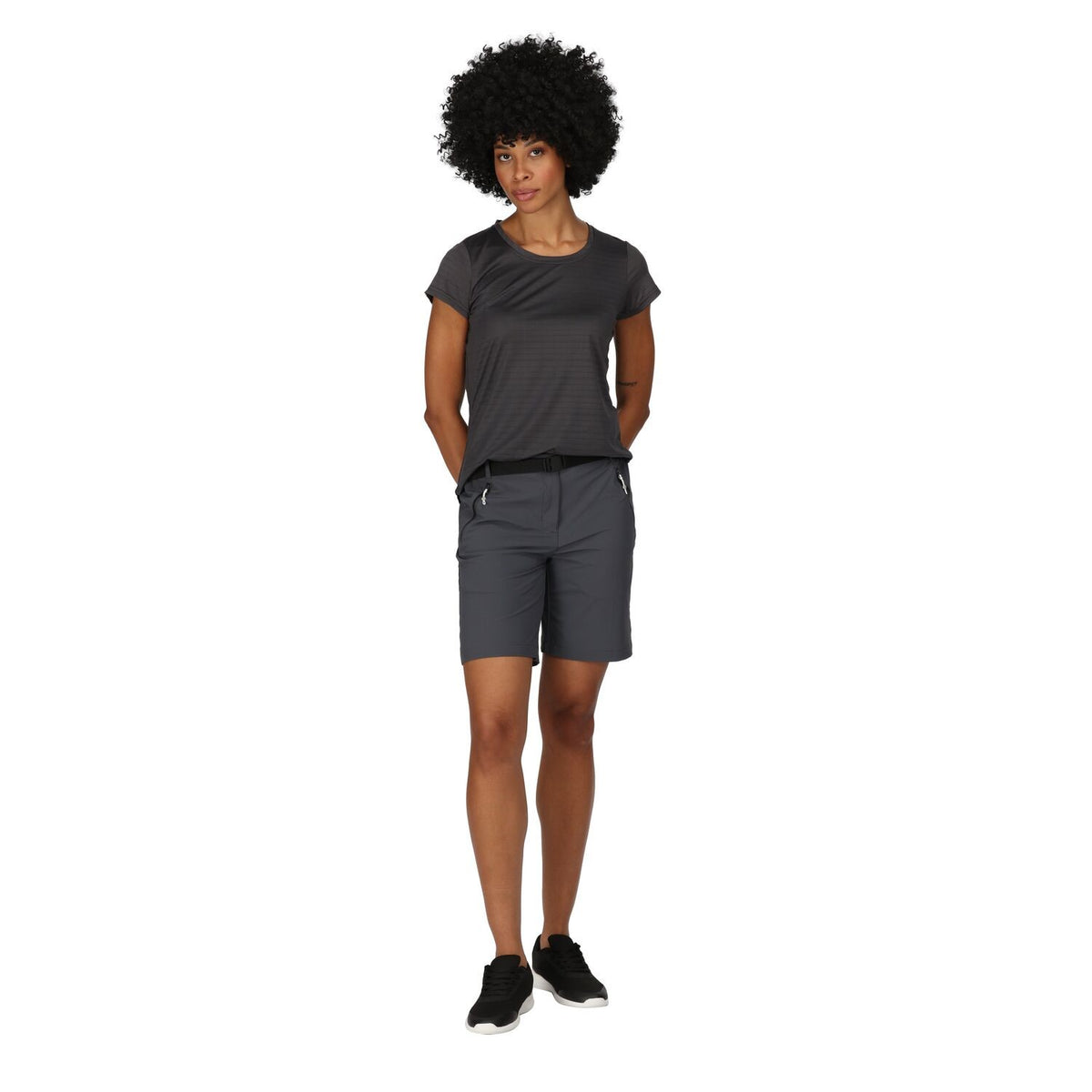 Regatta Xert Stretch Shorts III für Damen Outdoorhose mit Gürtel