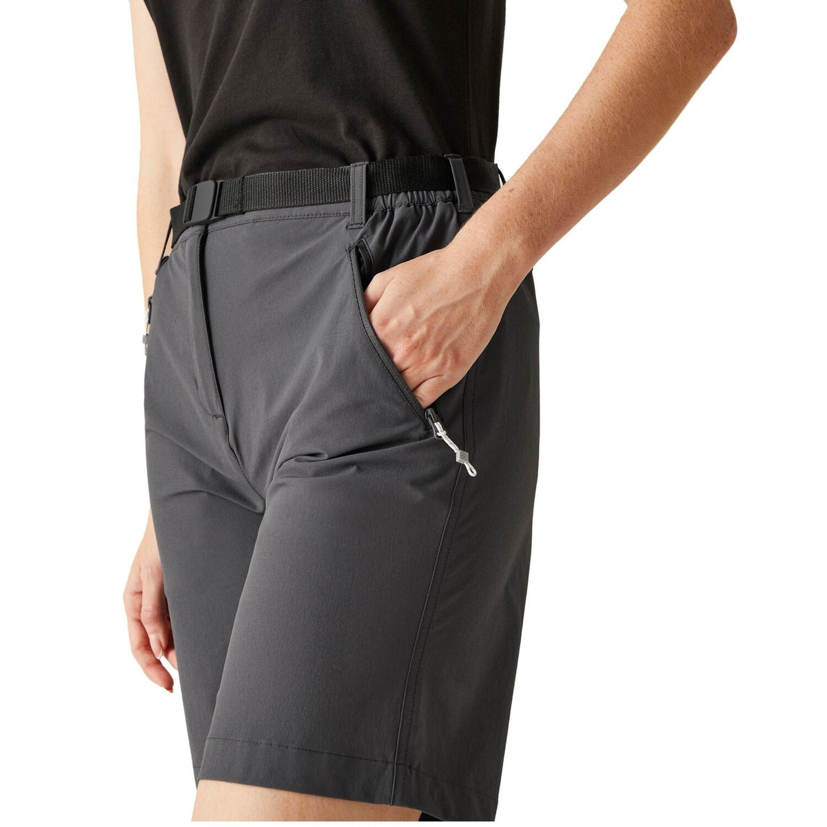 Regatta Xert Stretch Shorts III für Damen Outdoorhose mit Gürtel