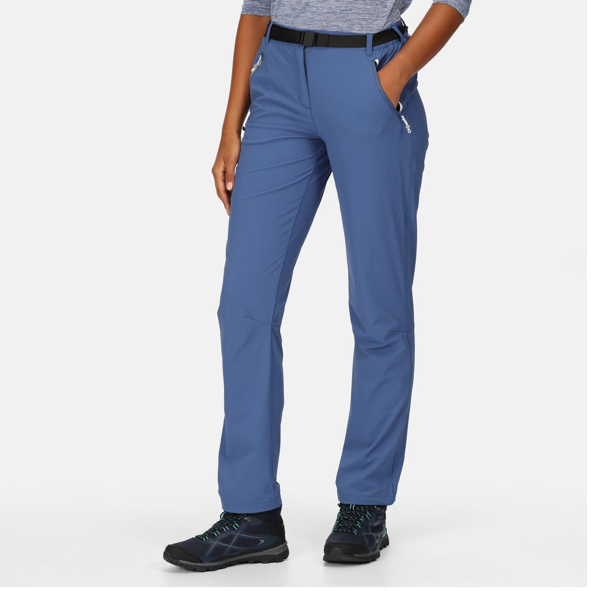 Regatta Xert Stretch Damen Outdoorhose mit Gürtel in Kurzgröße