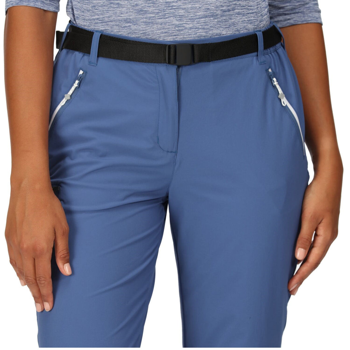 Regatta Xert Stretch Damen Outdoorhose mit Gürtel in Kurzgröße