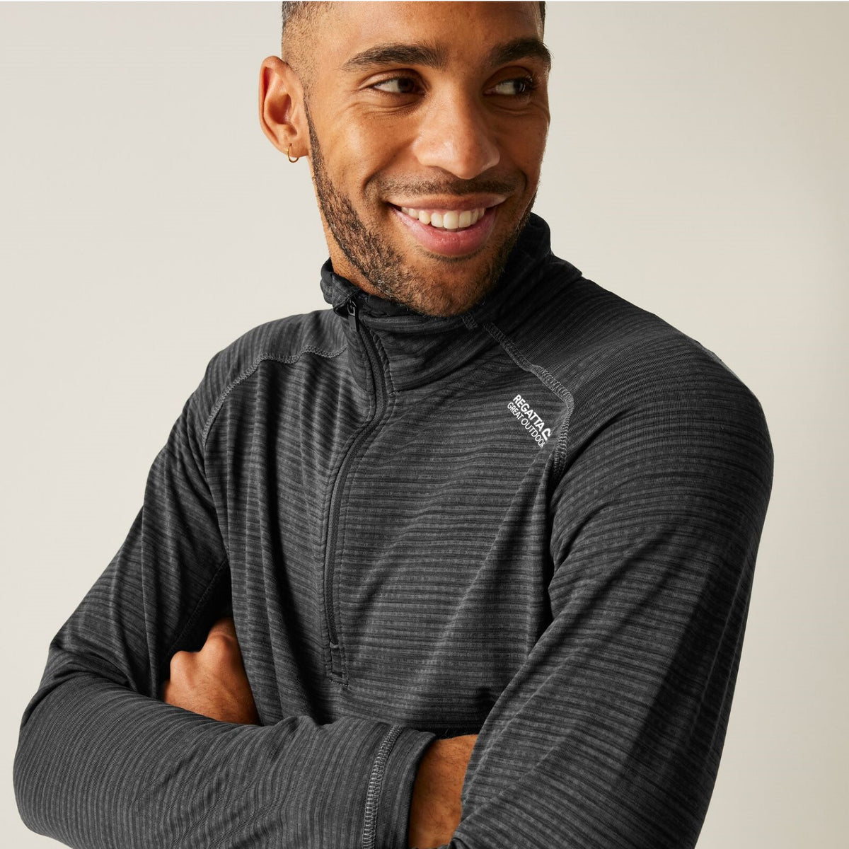 Regatta Yonder II Powerstretch Midlayer Shirt für Herren