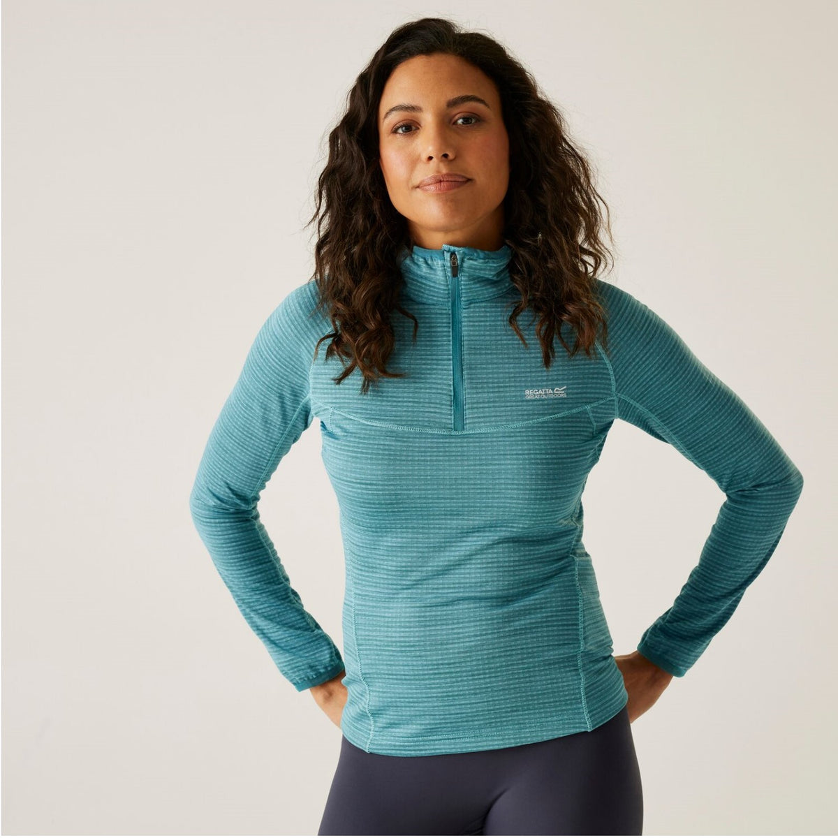 Regatta Yonder II Powerstretch Mitlayer Shirt für Damen