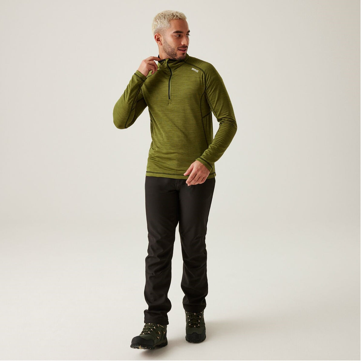Regatta Yonder II Powerstretch Mitlayer Shirt für Herren