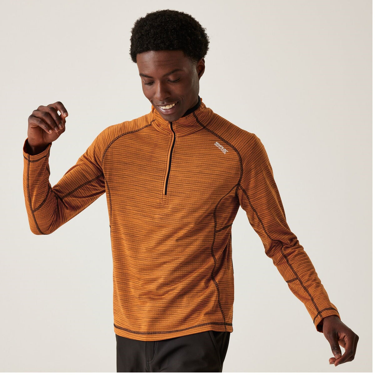 Regatta Yonder II Powerstretch Mitlayer Shirt für Herren