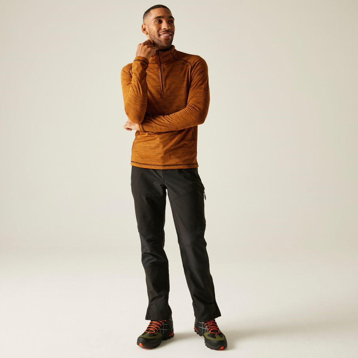Regatta Yonder II Powerstretch Midlayer Shirt für Herren