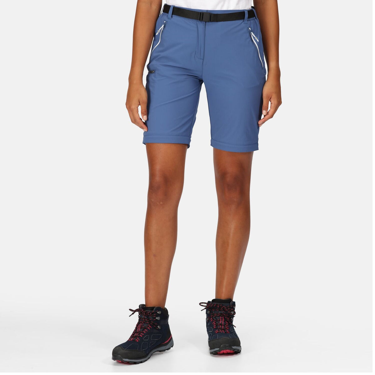 Regatta Xert Stretch Zip Off Trousers III Outdoorhose in Kurzgröße für Damen