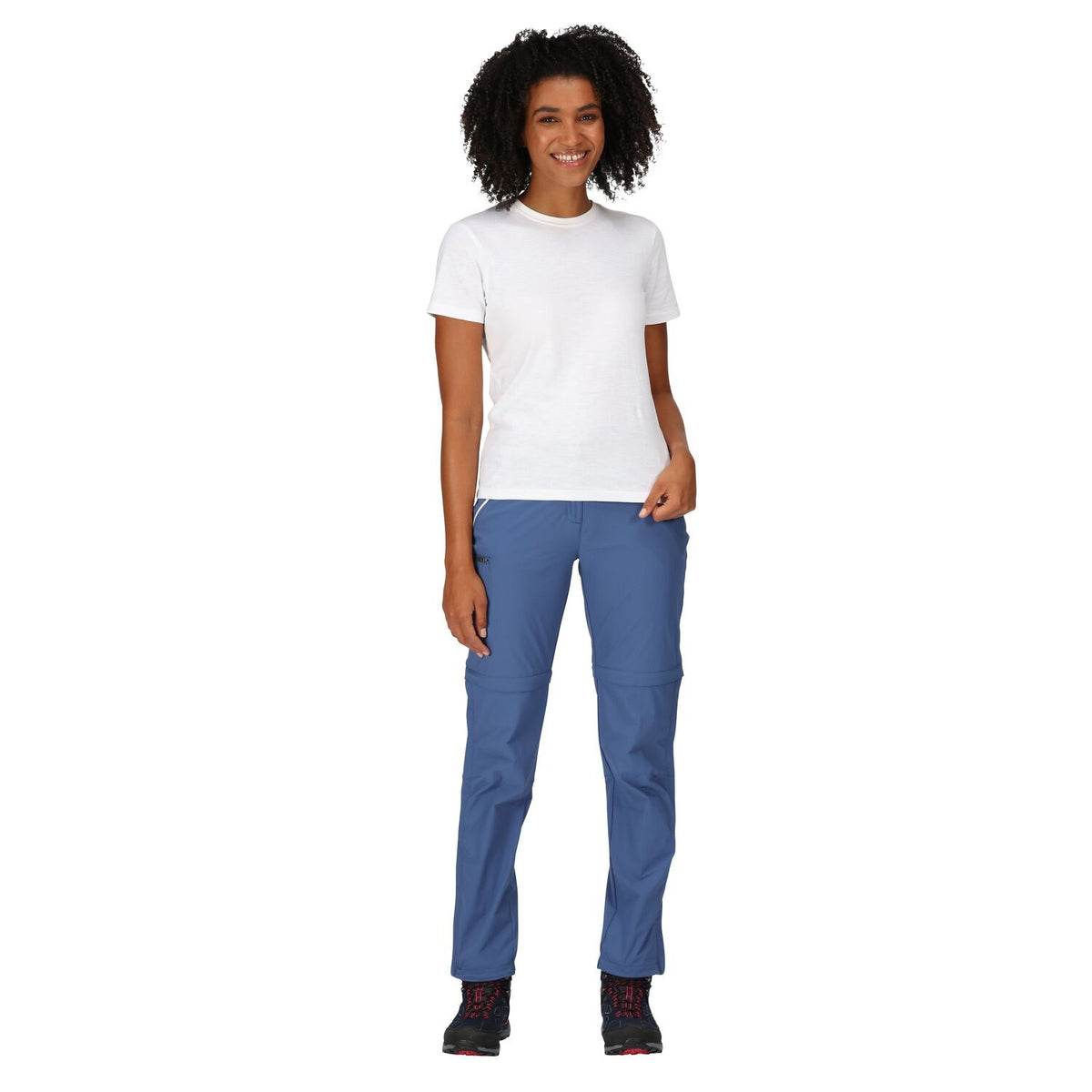 Regatta Xert Stretch Zip Off Trousers III Outdoorhose in Kurzgröße für Damen