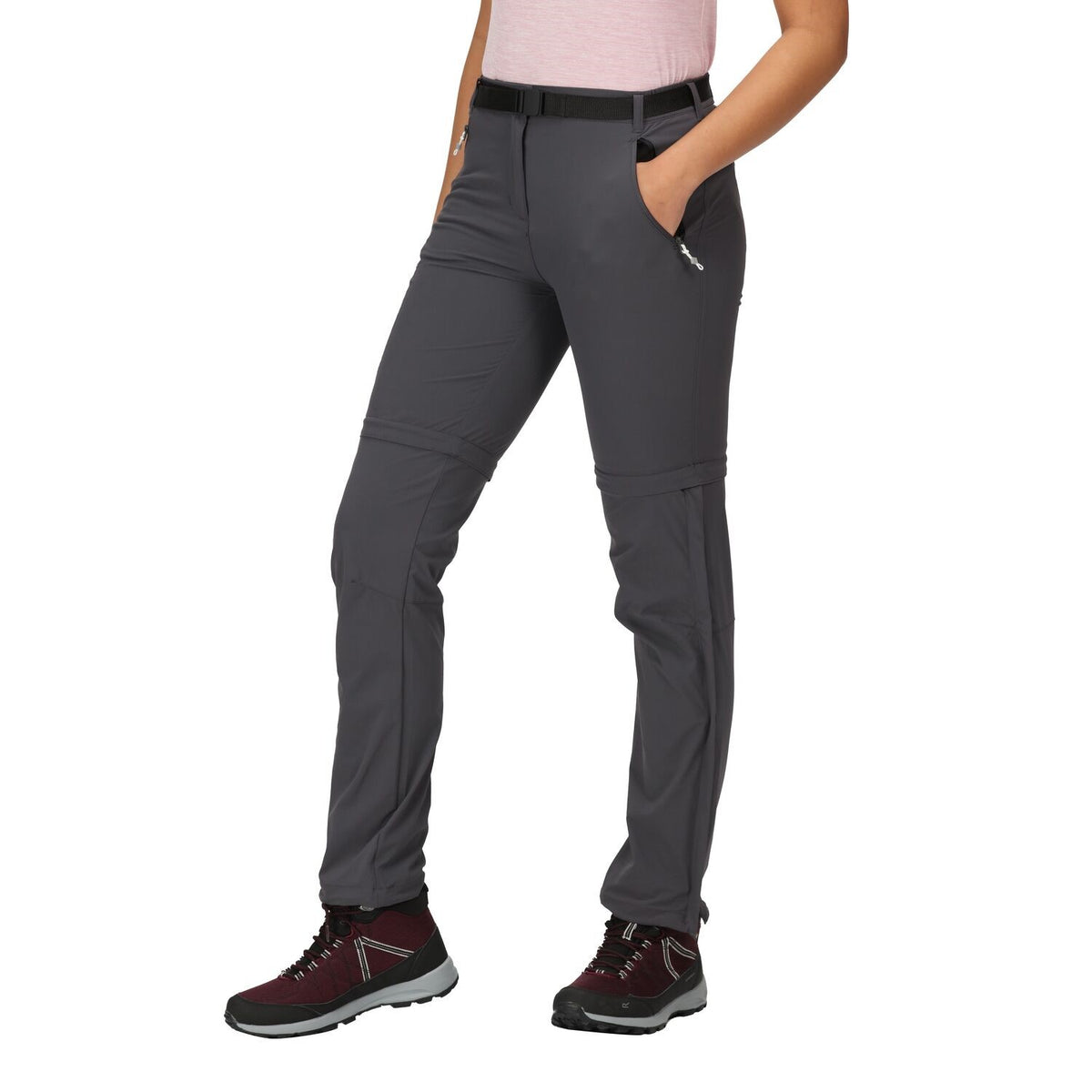 Regatta Xert Stretch Zip Off Trousers III Outdoorhose in Kurzgröße für Damen