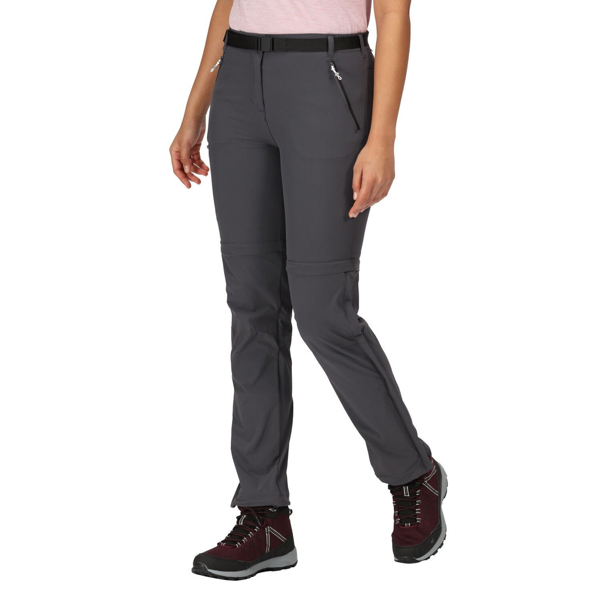 Regatta Xert Stretch Zip Off Trousers III Outdoorhose in Kurzgröße für Damen