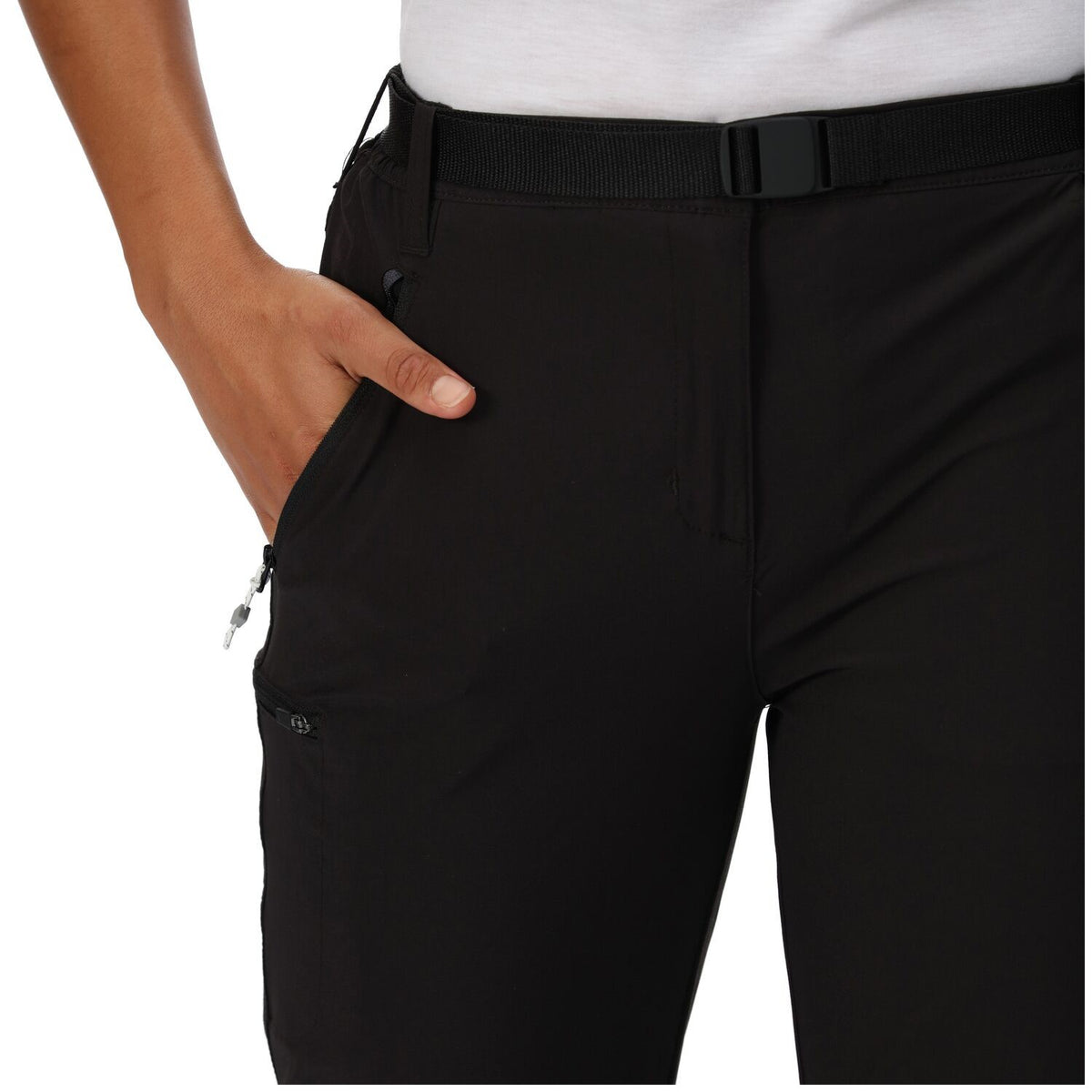 Regatta Xert Stretch Zip Off Trousers III Outdoorhose in Kurzgröße für Damen