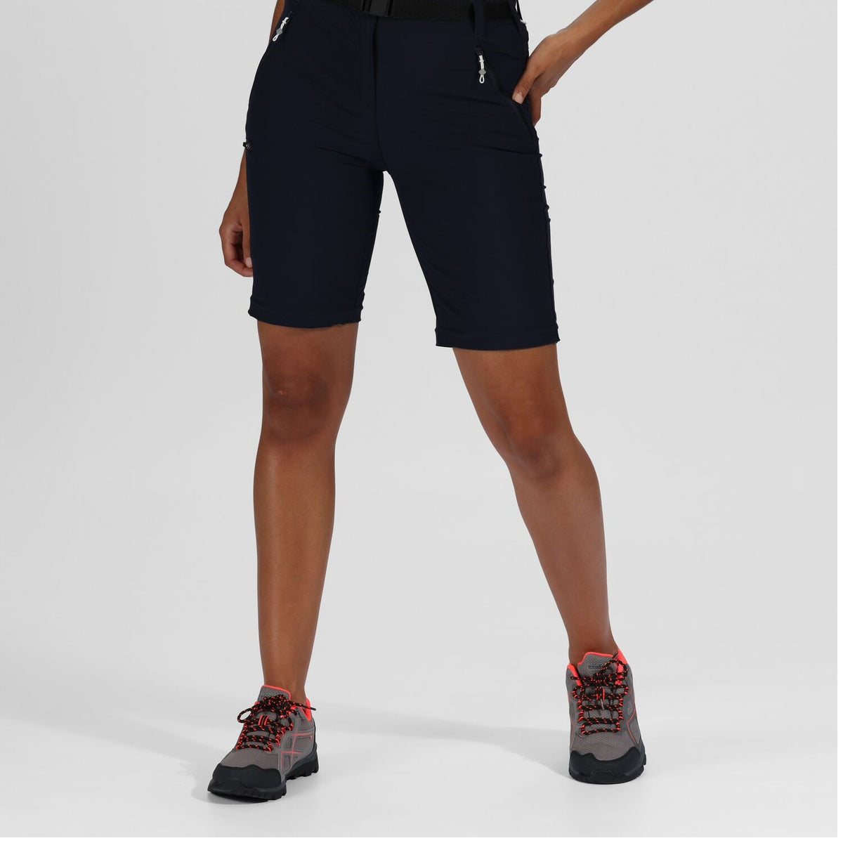 Regatta Xert Stretch Zip Off Trousers III Outdoorhose in Kurzgröße für Damen
