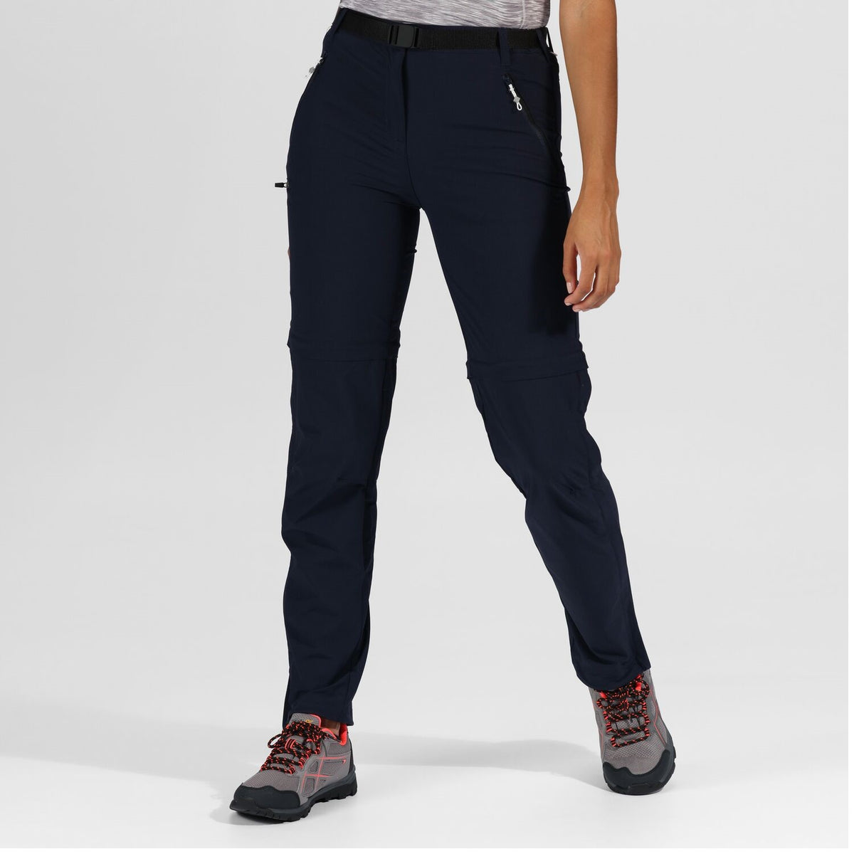 Regatta Xert Stretch Zip Off Trousers III Outdoorhose in Kurzgröße für Damen